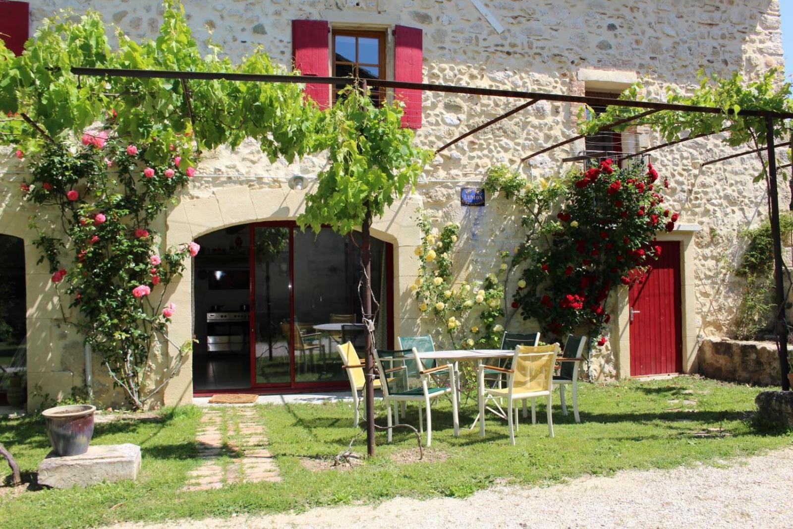 Chez Germaine Villa Les Granges-Gontardes Buitenkant foto